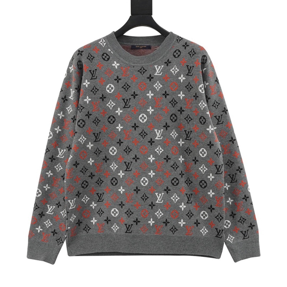 Louis Vuitton Monogram All-over Print Knit Sweater